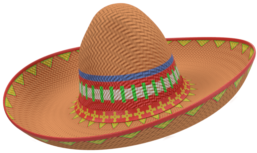 floating sombrero